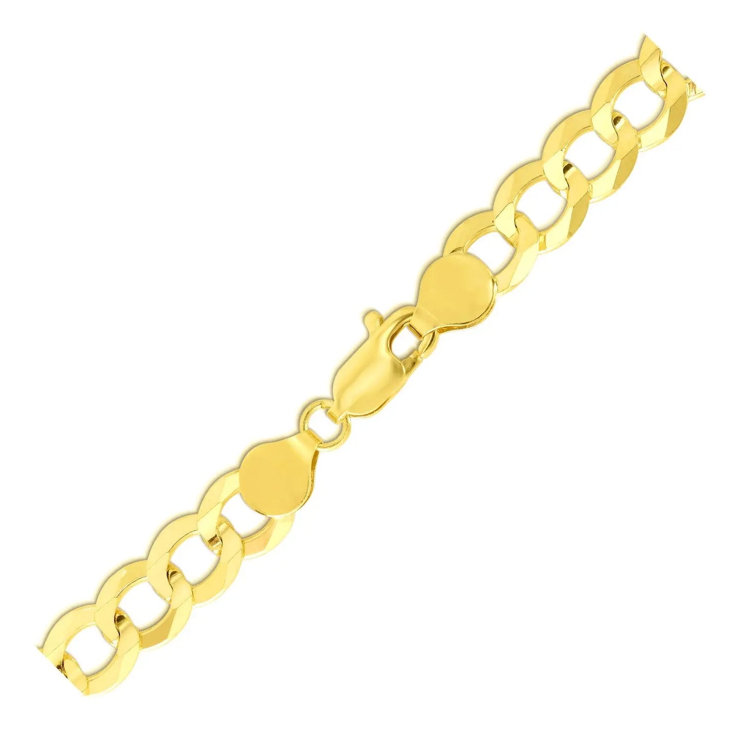 10k Yellow Gold Curb Bracelet (7.00 mm) RCJ Bracelets CELESTIA LUXE JEWELLERS