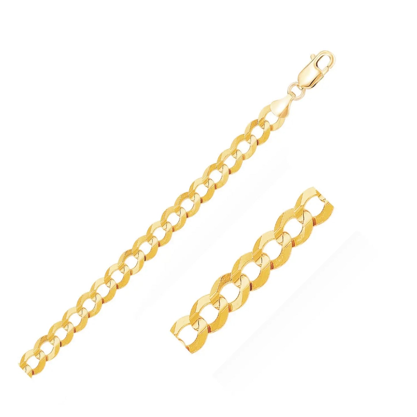 10k Yellow Gold Curb Bracelet (8.20 mm) RCJ Bracelets CELESTIA LUXE JEWELLERS