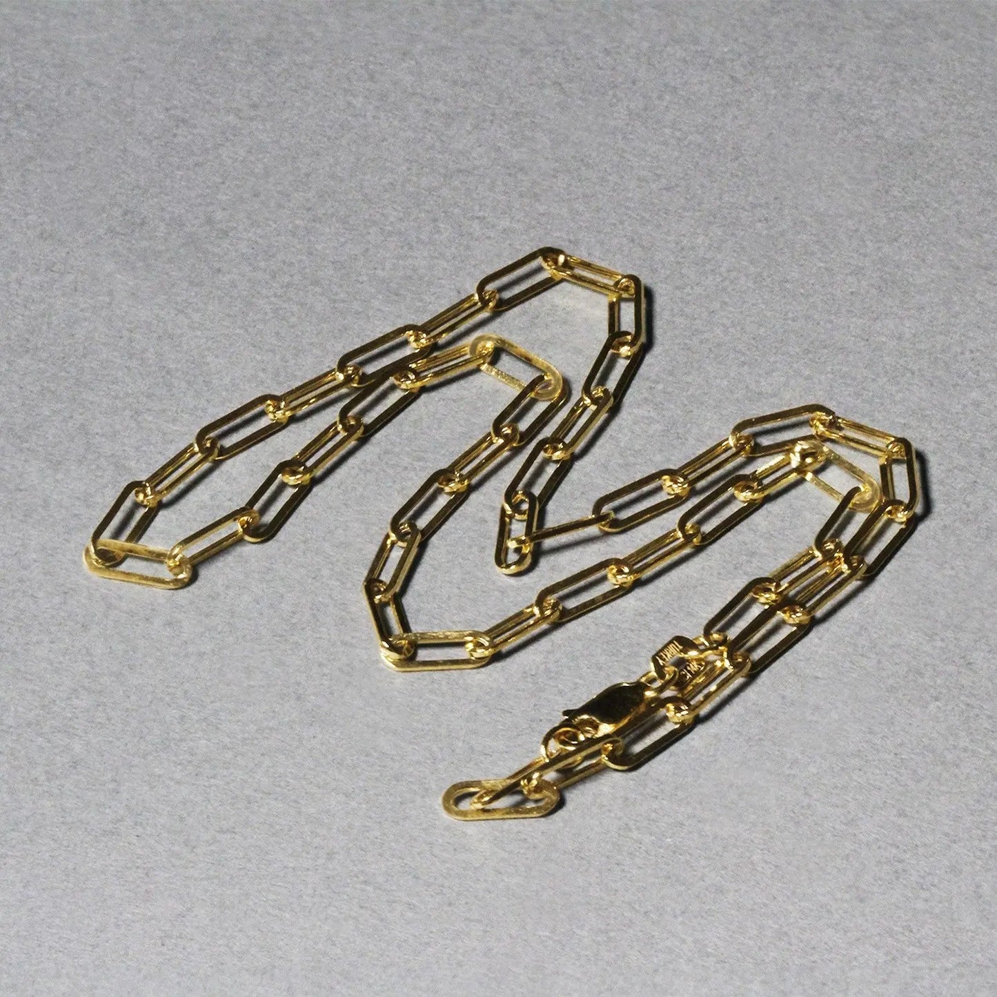 14K Yellow Gold Wide Paperclip Chain (3.20 mm) RCJ Chains CELESTIA LUXE JEWELLERS