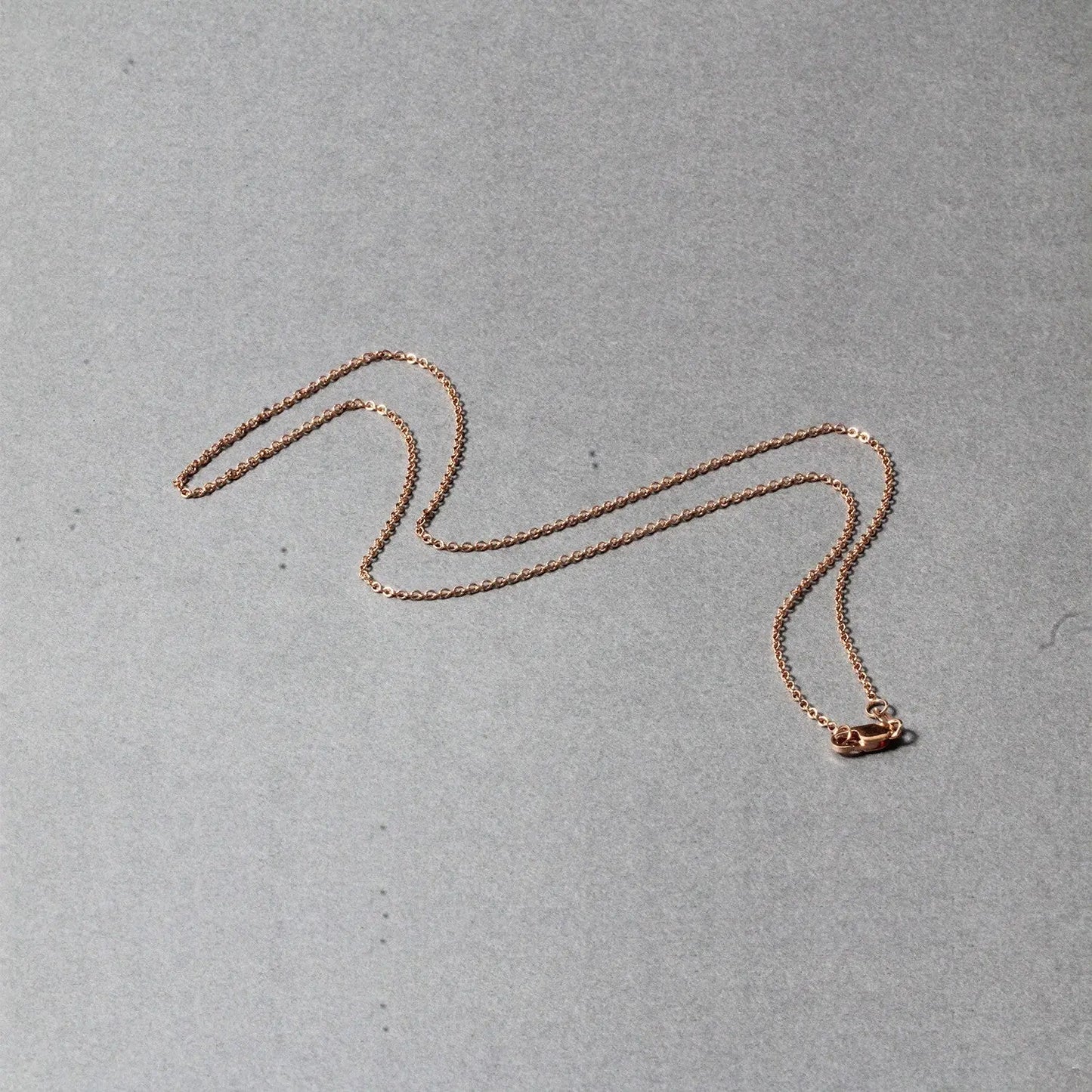 14k Rose Gold Round Cable Link Chain (1.25 mm) RCJ Chains CELESTIA LUXE JEWELLERS