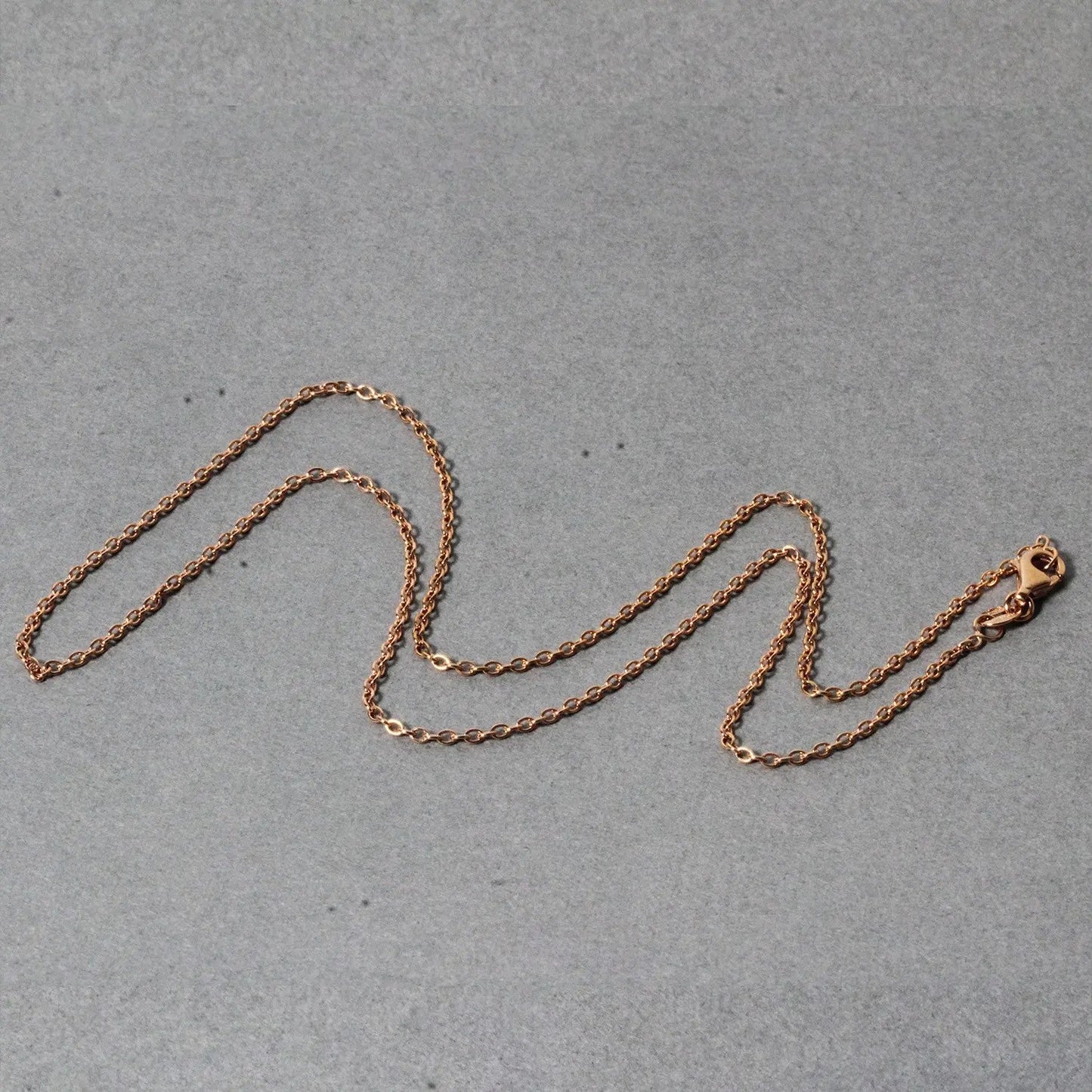 14k Rose Gold Round Cable Link Chain (1.50 mm) RCJ Chains CELESTIA LUXE JEWELLERS