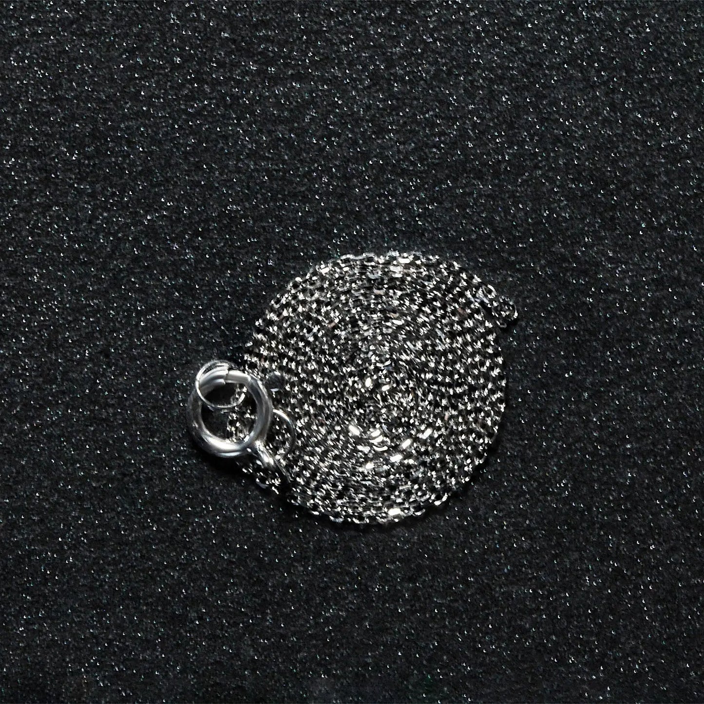 14k White Gold Diamond Cut Cable Link Chain (0.68 mm) RCJ Chains CELESTIA LUXE JEWELLERS