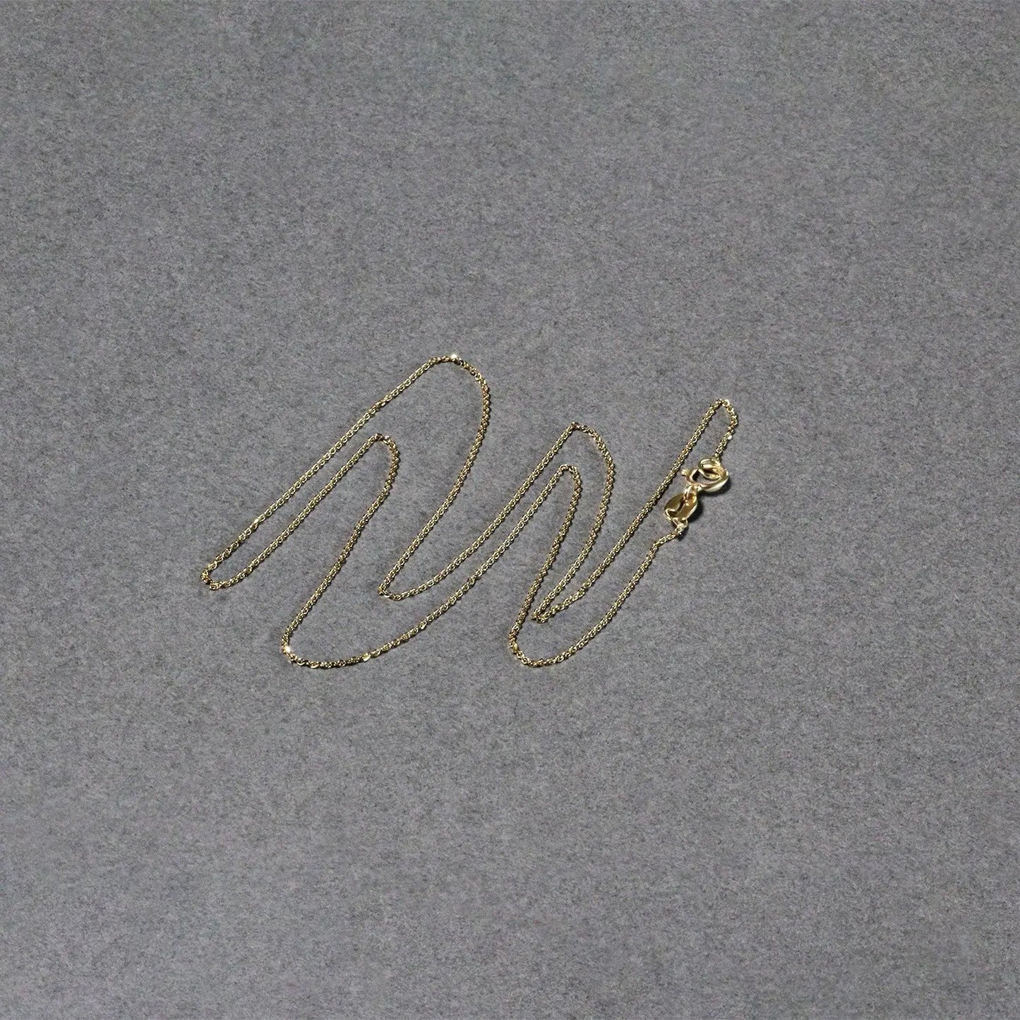 14k Yellow Gold Diamond Cut Cable Link Chain (0.68 mm) RCJ Chains CELESTIA LUXE JEWELLERS