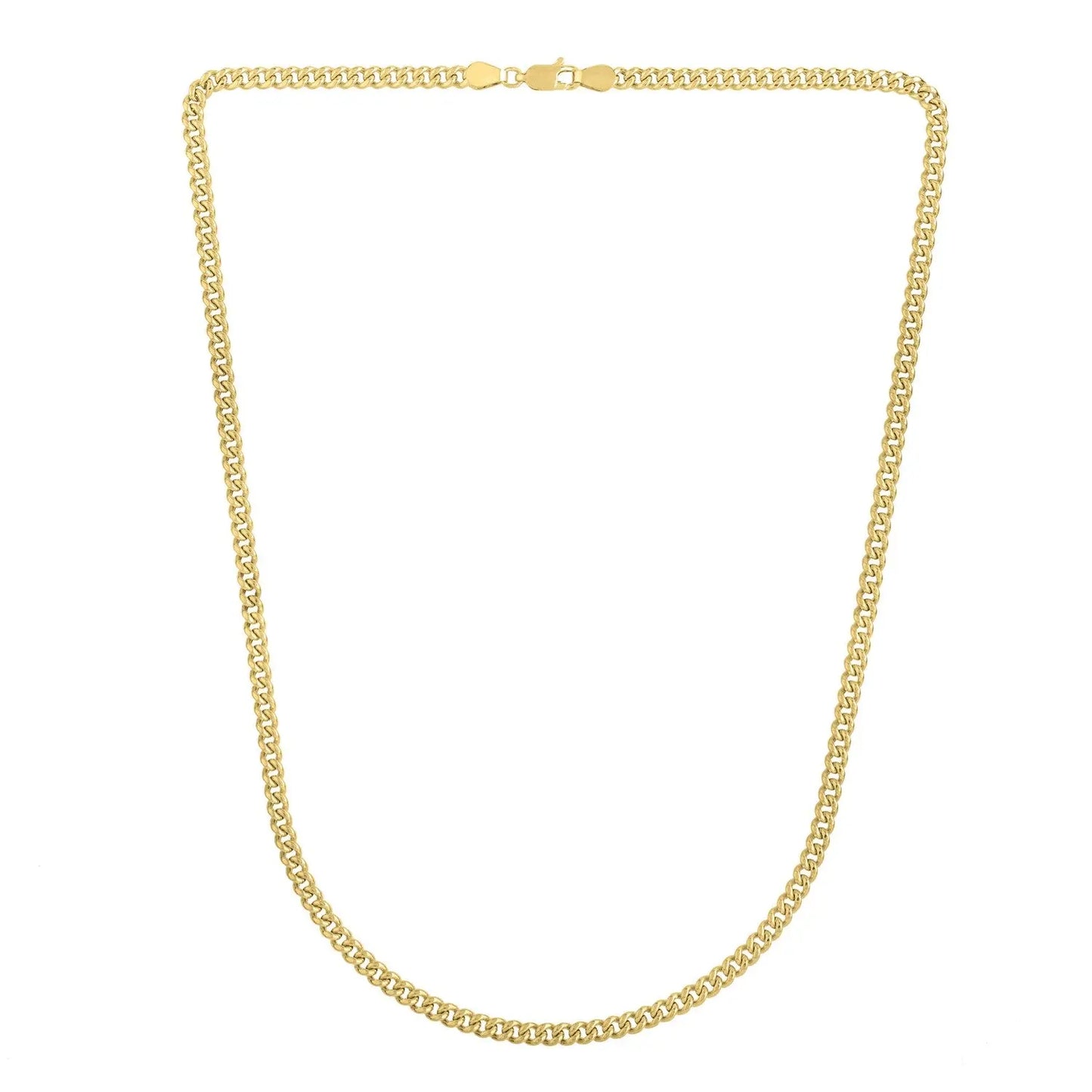 14k Yellow Gold Light Gourmette Chain (3.60 mm) RCJ Chains CELESTIA LUXE JEWELLERS