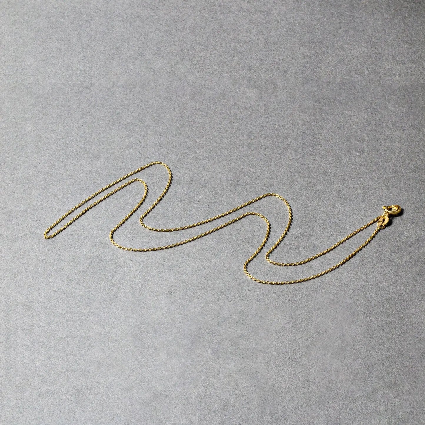 14k Yellow Gold Oval Cable Link Chain (0.97 mm) RCJ Chains CELESTIA LUXE JEWELLERS