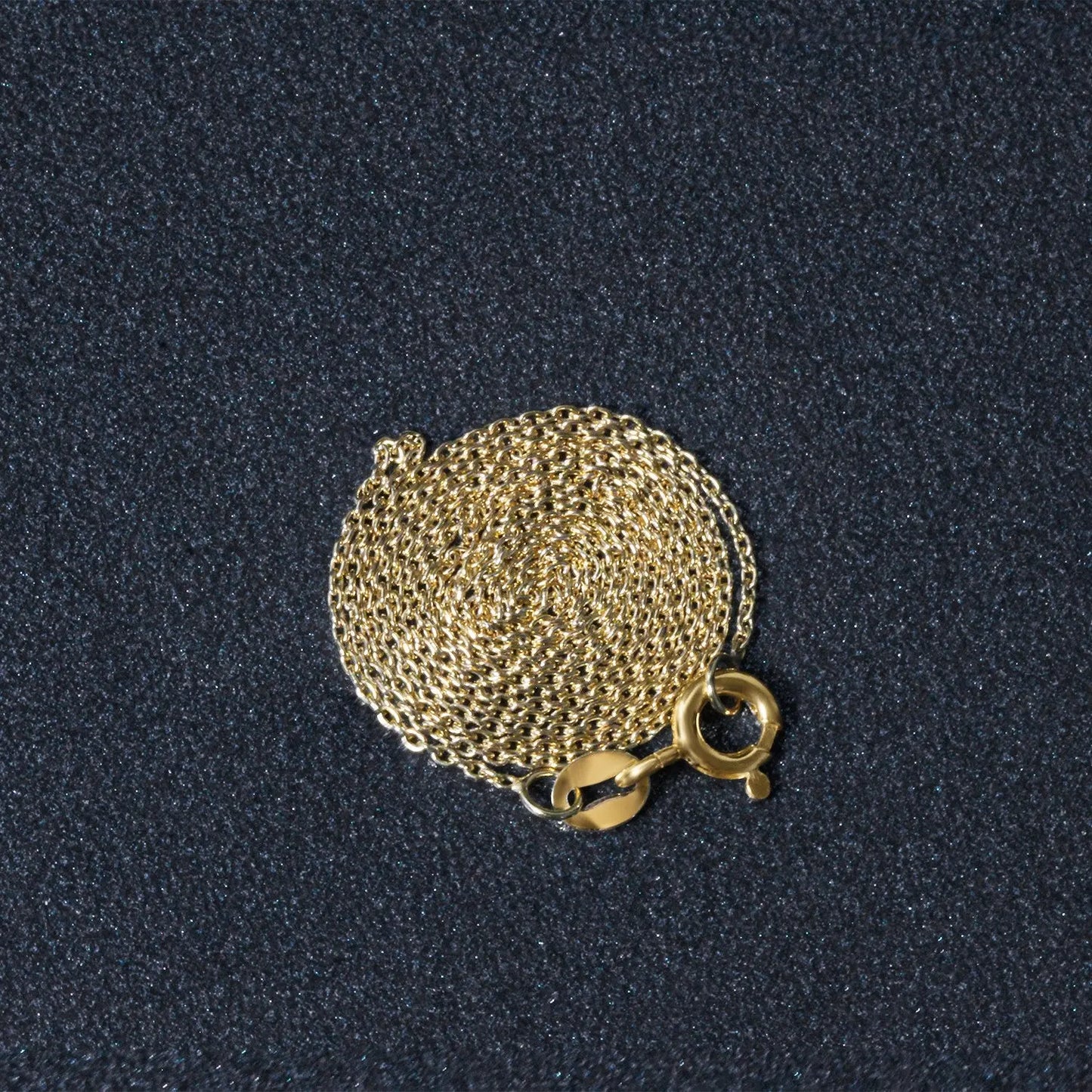 14k Yellow Gold Oval Cable Link Chain (0.97 mm) RCJ Chains CELESTIA LUXE JEWELLERS