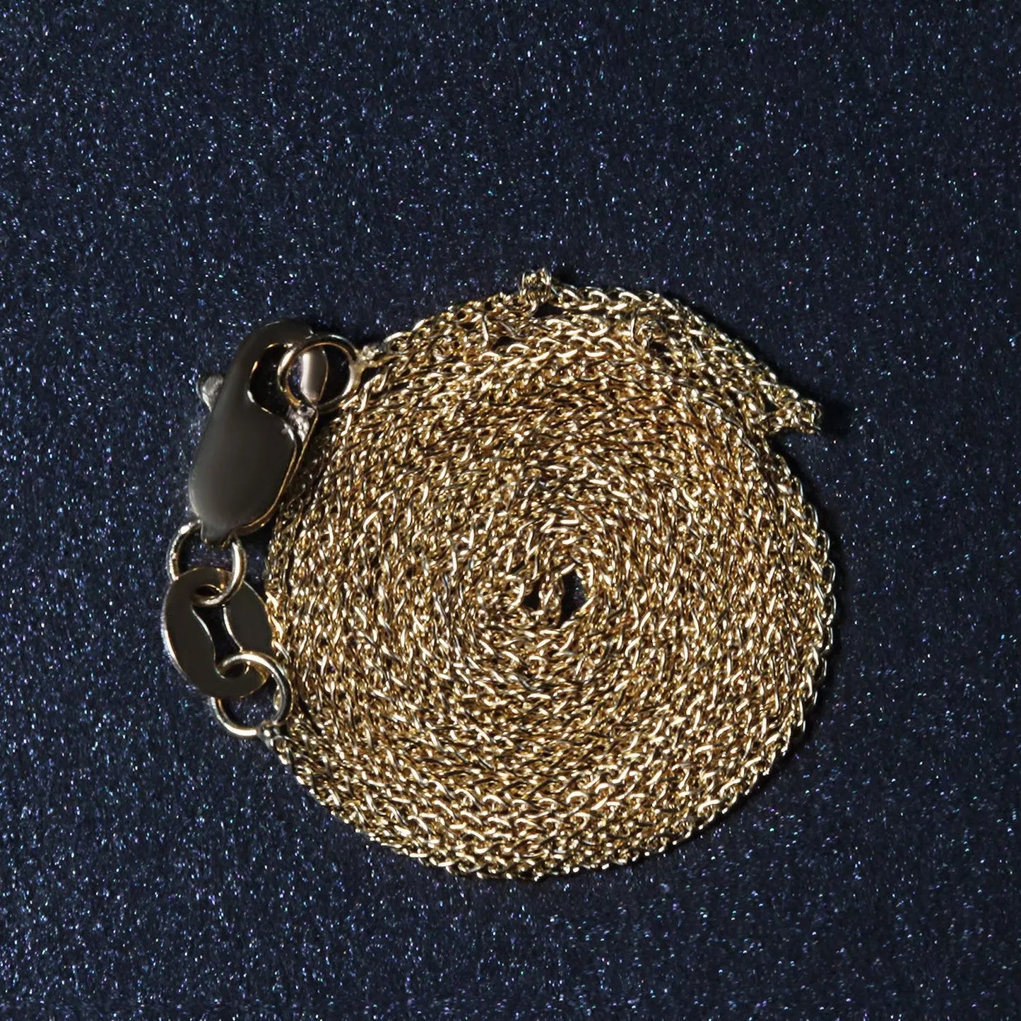 14k Yellow Gold Round Wheat Chain (0.80 mm) RCJ Chains CELESTIA LUXE JEWELLERS