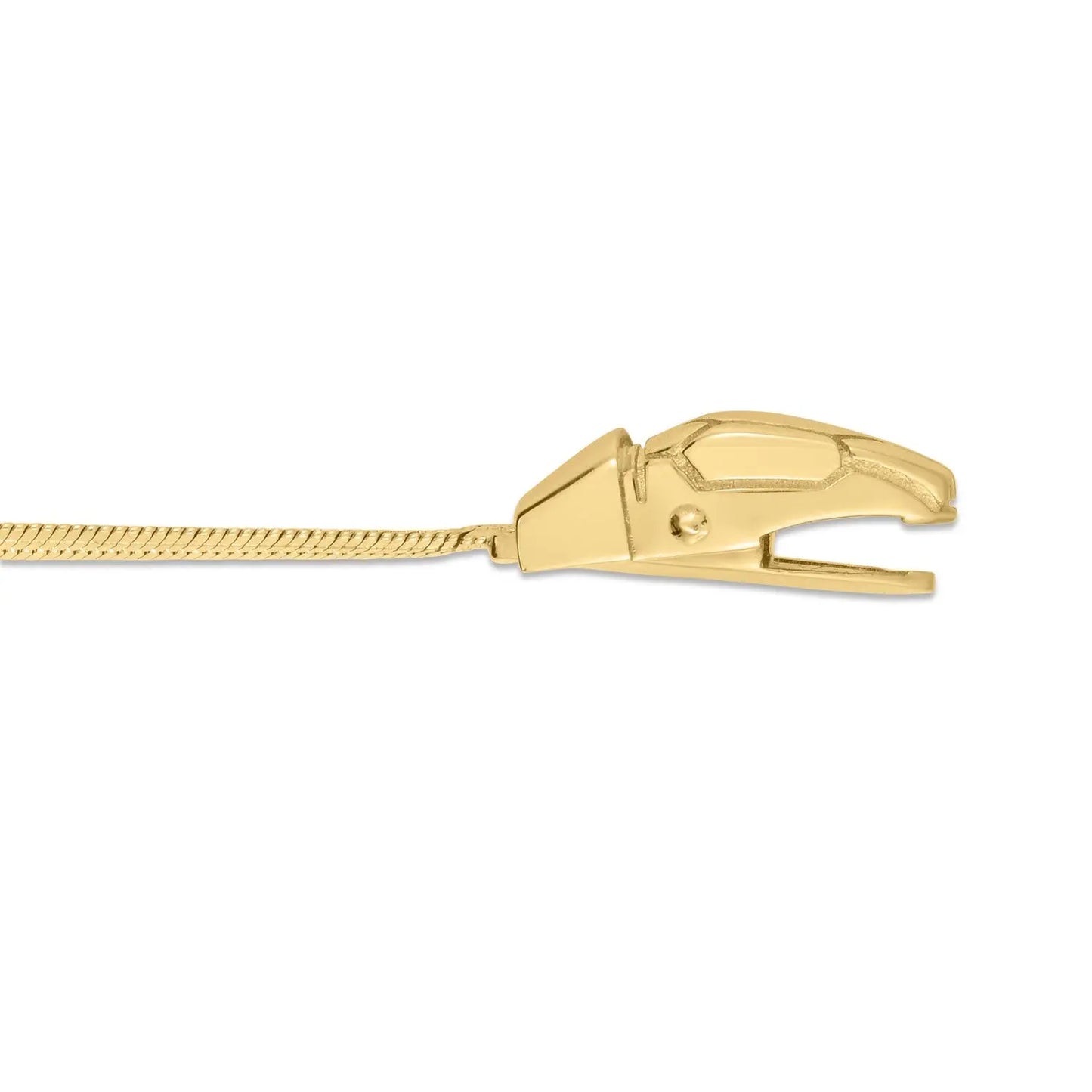 14k Yellow Gold Serpent Necklace RCJ Necklaces CELESTIA LUXE JEWELLERS