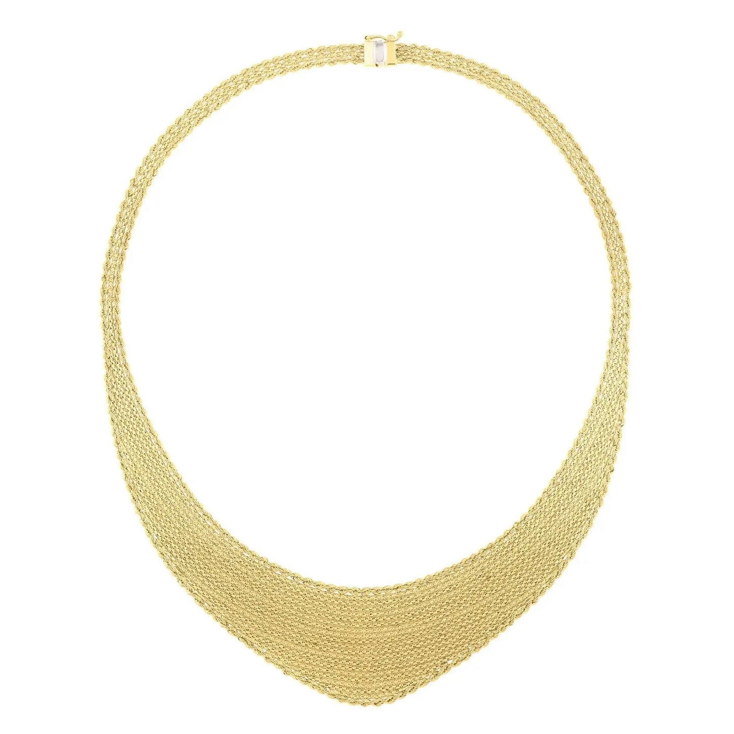 Cleopatra Gratuated Necklace in 14K Yellow Gold RCJ Necklaces CELESTIA LUXE JEWELLERS