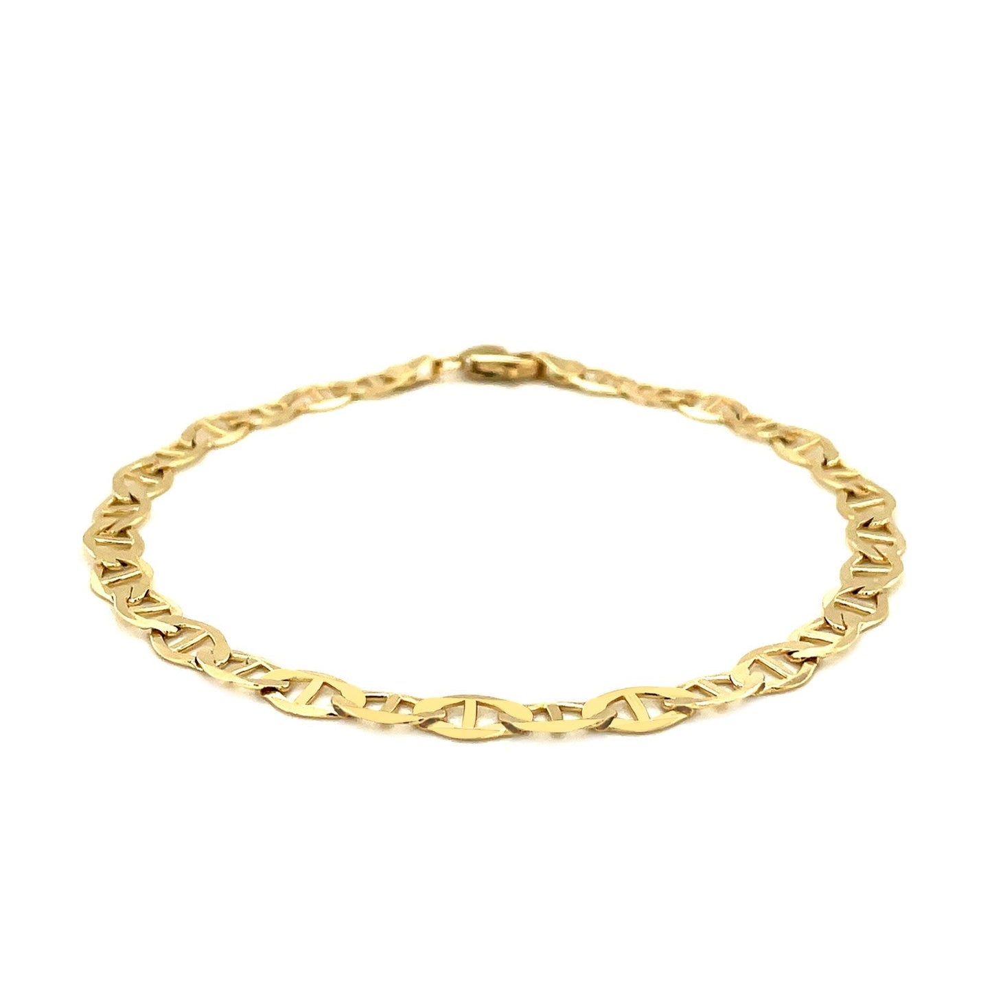 14k Yellow Gold Mariner Link Bracelet (5.10 mm) RCJ Bracelets CELESTIA LUXE JEWELLERS