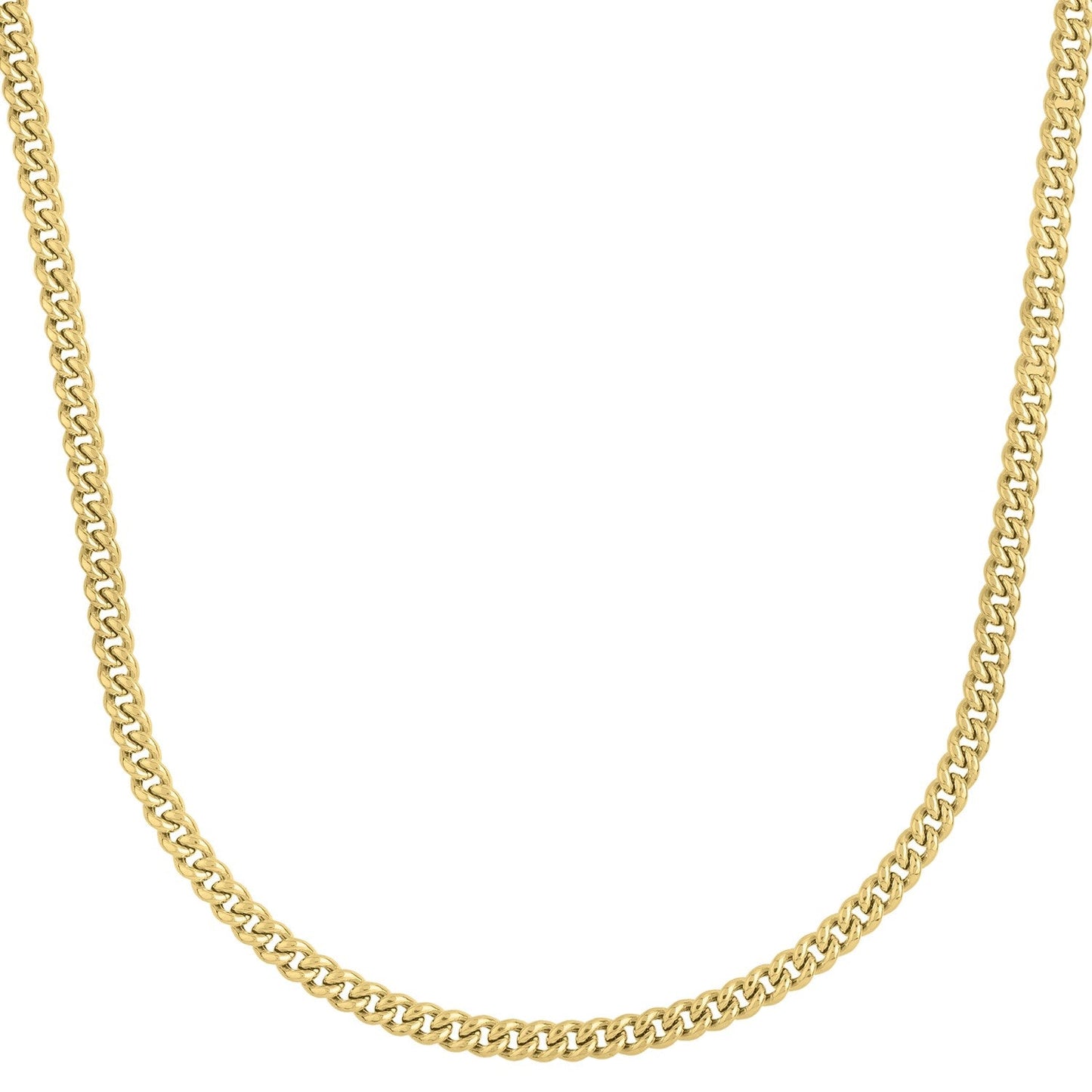 14k Yellow Gold Light Gourmette Chain (4.10 mm) RCJ Chains CELESTIA LUXE JEWELLERS
