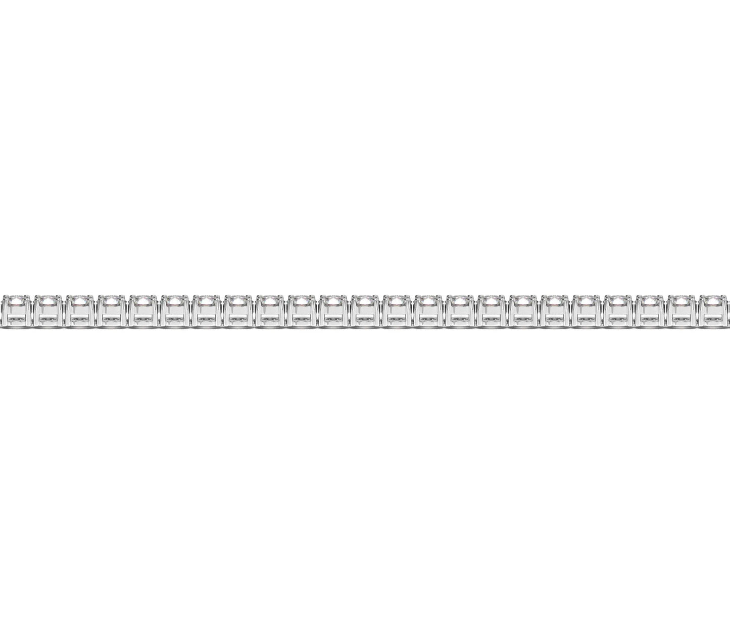 Lab Grown Round Diamond Tennis Bracelet in 14k White Gold (2 cctw F/G VS2/SI1) RCJ Bracelets CELESTIA LUXE JEWELLERS