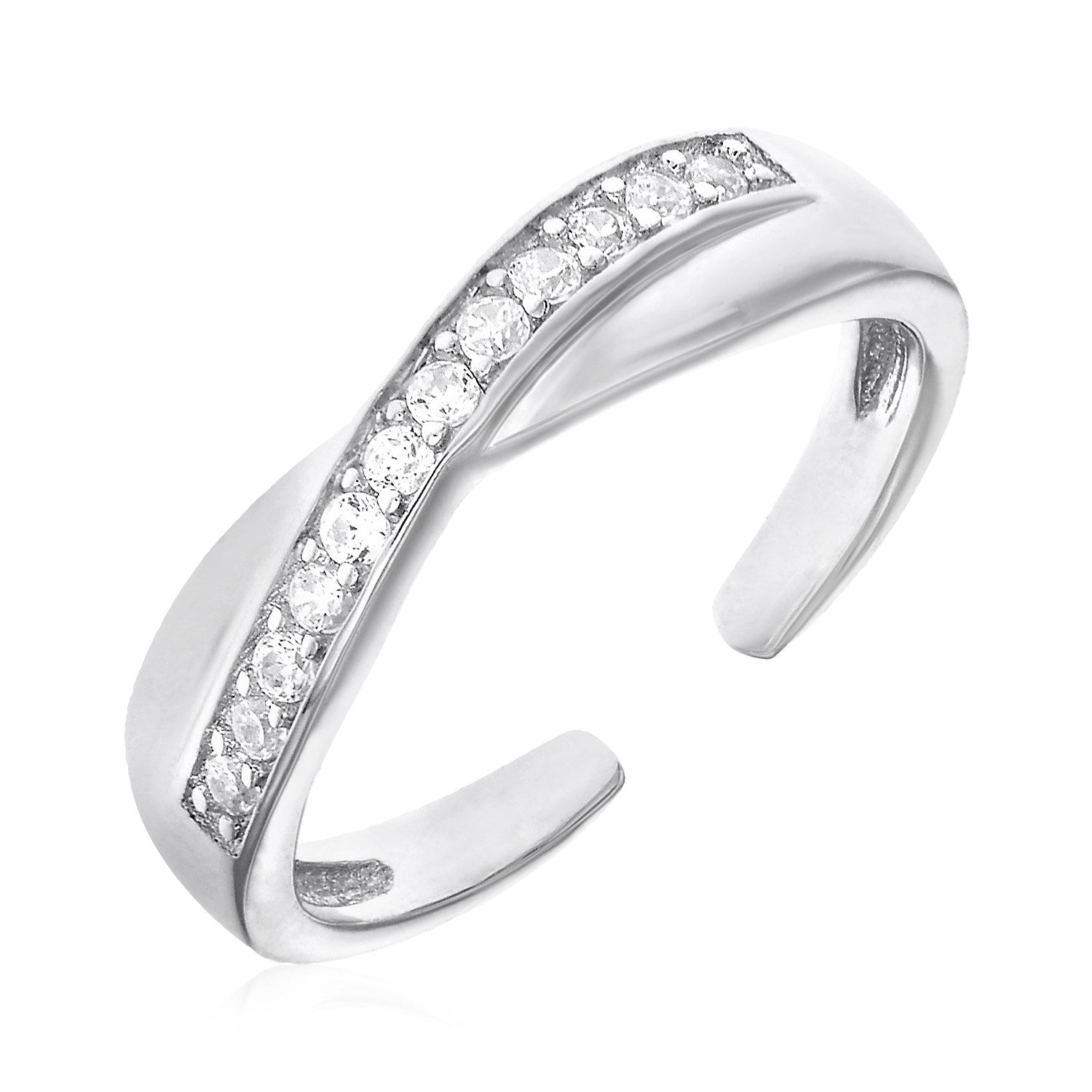 Silver-toe-rings CELESTIA LUXE JEWELLERS