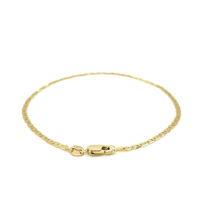 10k Yellow Gold Mariner Link Bracelet (1.70 mm) RCJ Bracelets  CELESTIA LUXE JEWELLERS