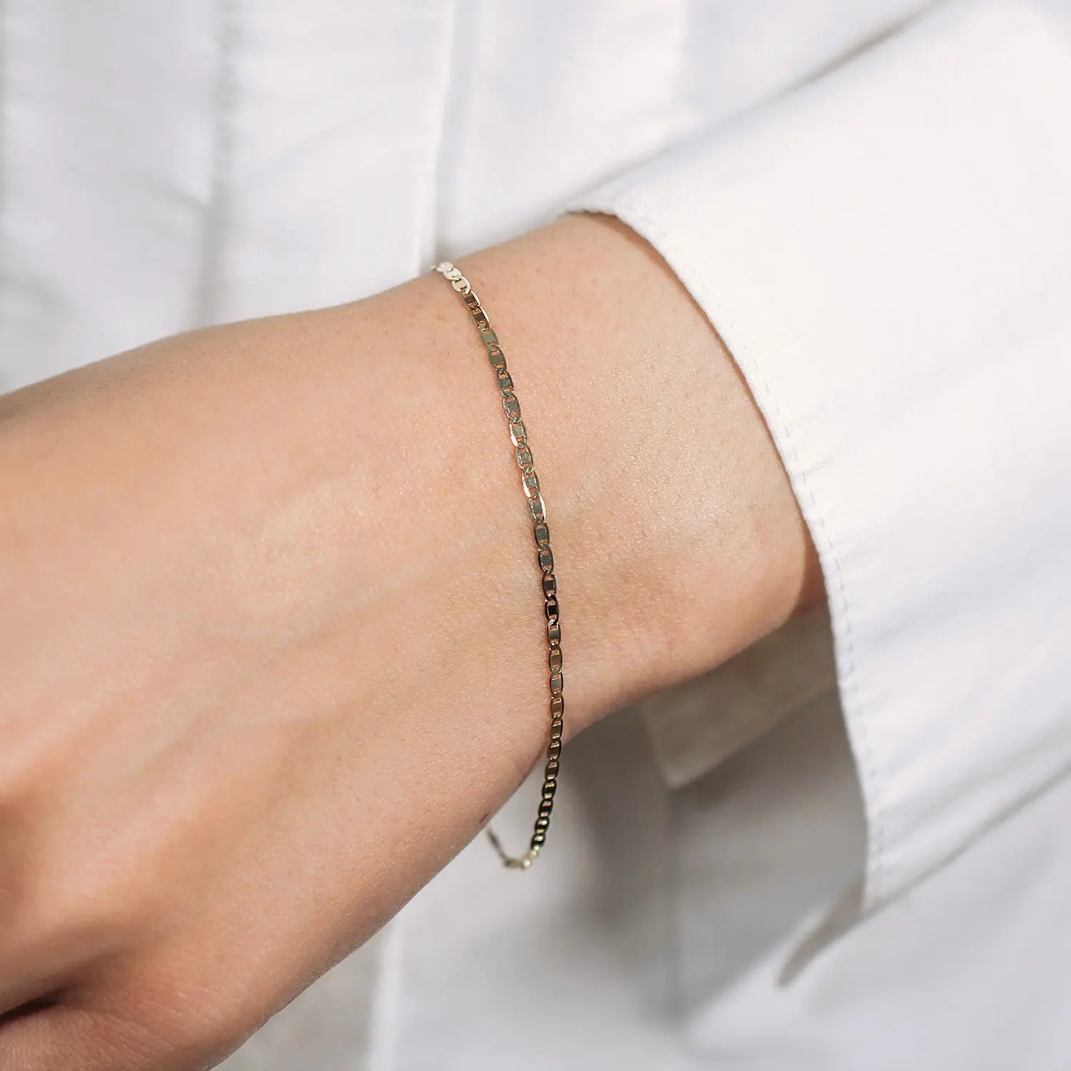 10k Yellow Gold Mariner Link Bracelet (1.70 mm) RCJ Bracelets  CELESTIA LUXE JEWELLERS