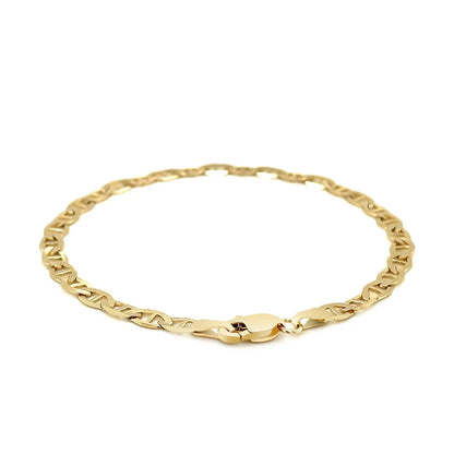 10k Yellow Gold Mariner Link Bracelet (4.50 mm) RCJ Bracelets  CELESTIA LUXE JEWELLERS