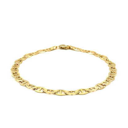 10k Yellow Gold Mariner Link Bracelet (5.10 mm) RCJ Bracelets  CELESTIA LUXE JEWELLERS