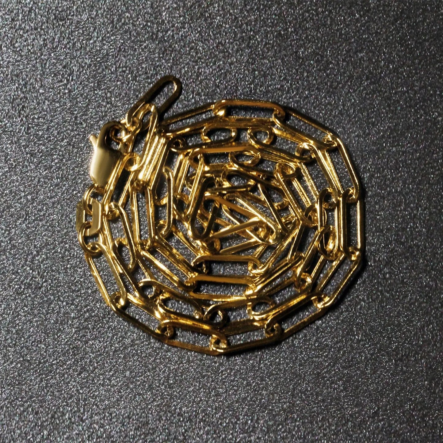 14K Yellow Gold Wide Paperclip Chain (3.20 mm) RCJ Chains  CELESTIA LUXE JEWELLERS