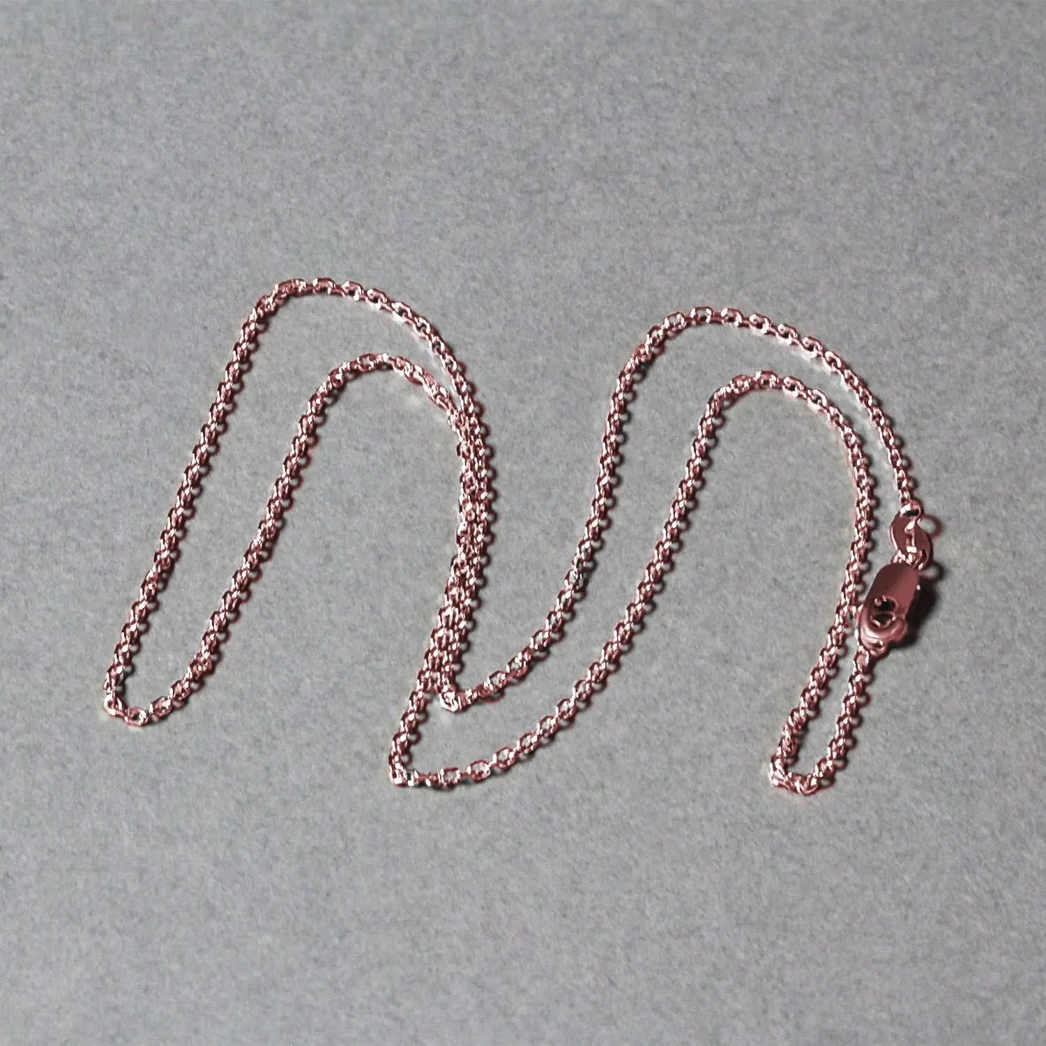 14k Rose Gold Diamond Cut Cable Link Chain (1.30 mm) RCJ Chains  CELESTIA LUXE JEWELLERS