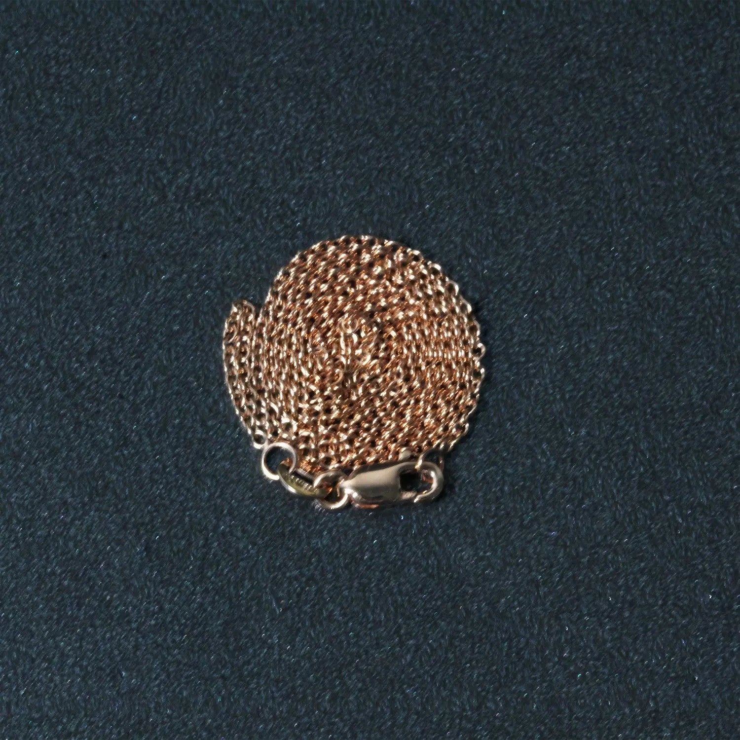 14k Rose Gold Round Cable Link Chain (1.25 mm) RCJ Chains  CELESTIA LUXE JEWELLERS