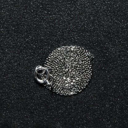 14k White Gold Diamond Cut Cable Link Chain (0.68 mm) RCJ Chains  CELESTIA LUXE JEWELLERS