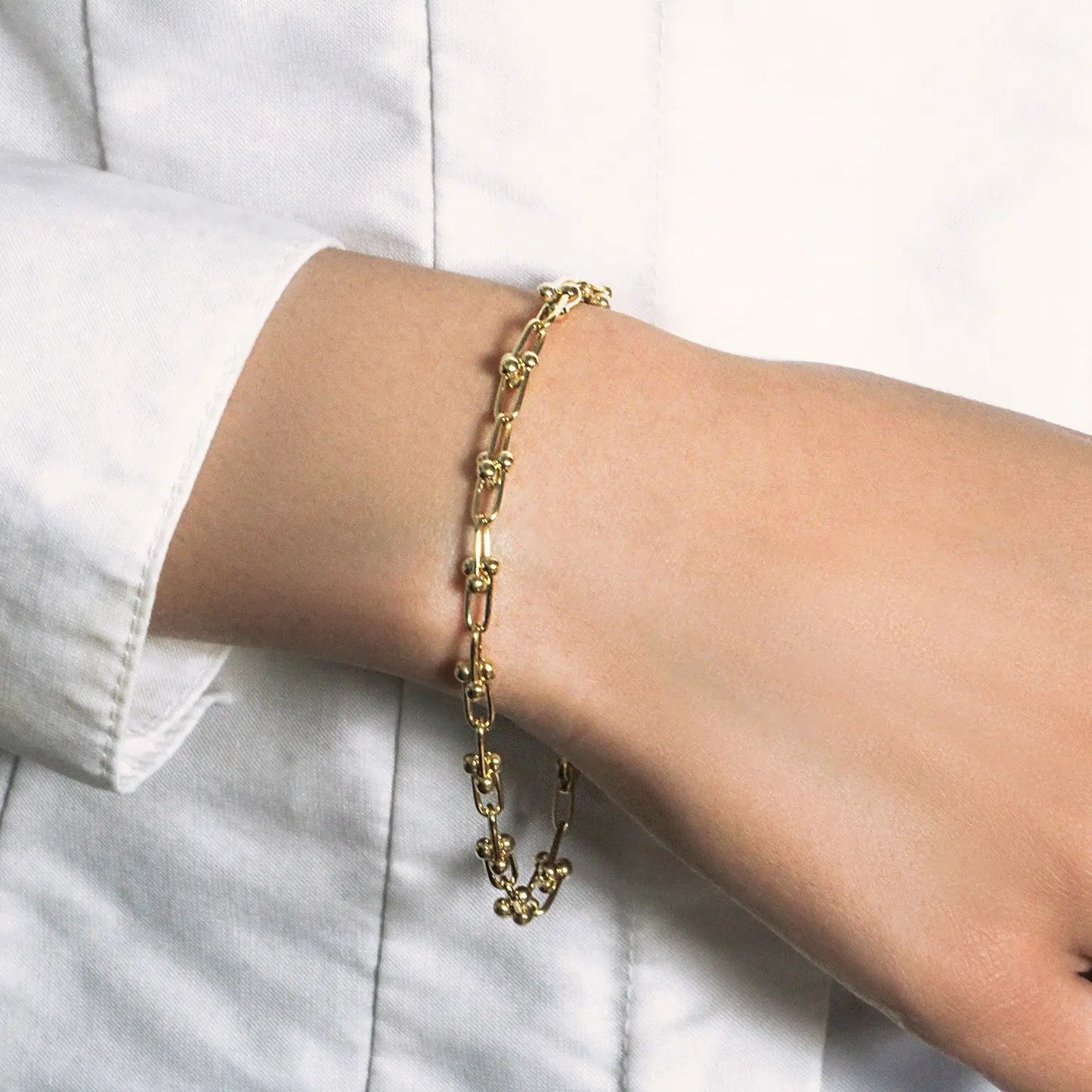 14k Yellow Gold 7 1/2 inch Jax Chain Bracelet (3.00 mm) RCJ Bracelets  CELESTIA LUXE JEWELLERS