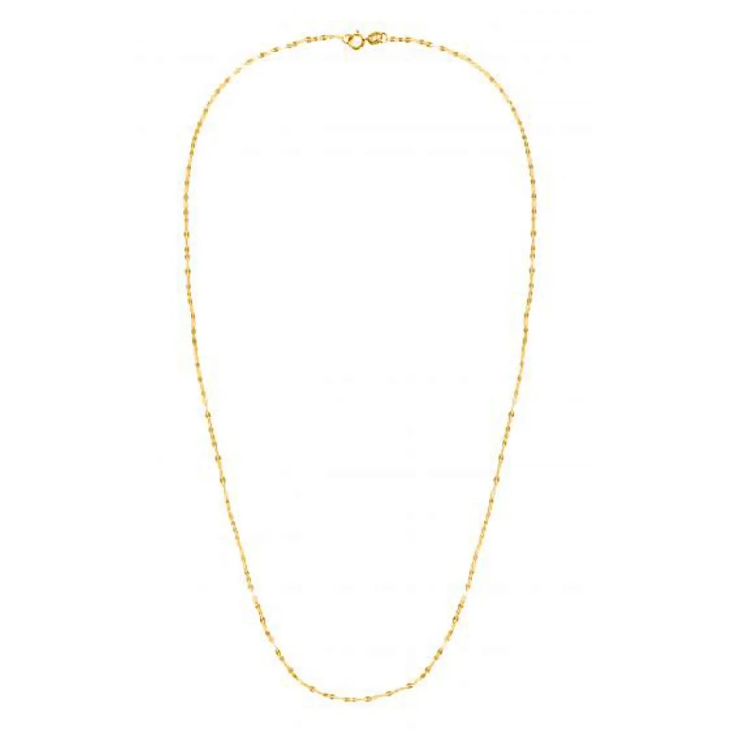 14k Yellow Gold Alternate Valentino Chain (1.40 mm) RCJ Chains  CELESTIA LUXE JEWELLERS