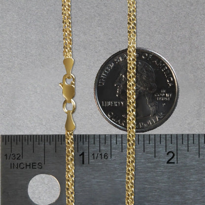 14k Yellow Gold Bismark Bracelet (2.50 mm) RCJ Bracelets  CELESTIA LUXE JEWELLERS