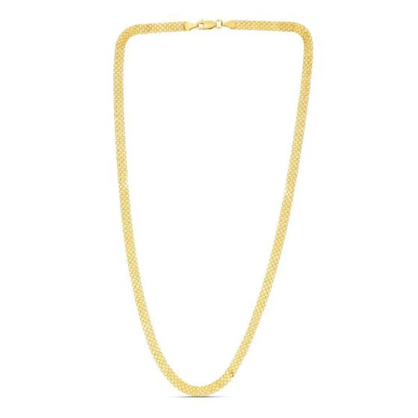 14k Yellow Gold Bismark Chain (4.70 mm) RCJ Chains  CELESTIA LUXE JEWELLERS