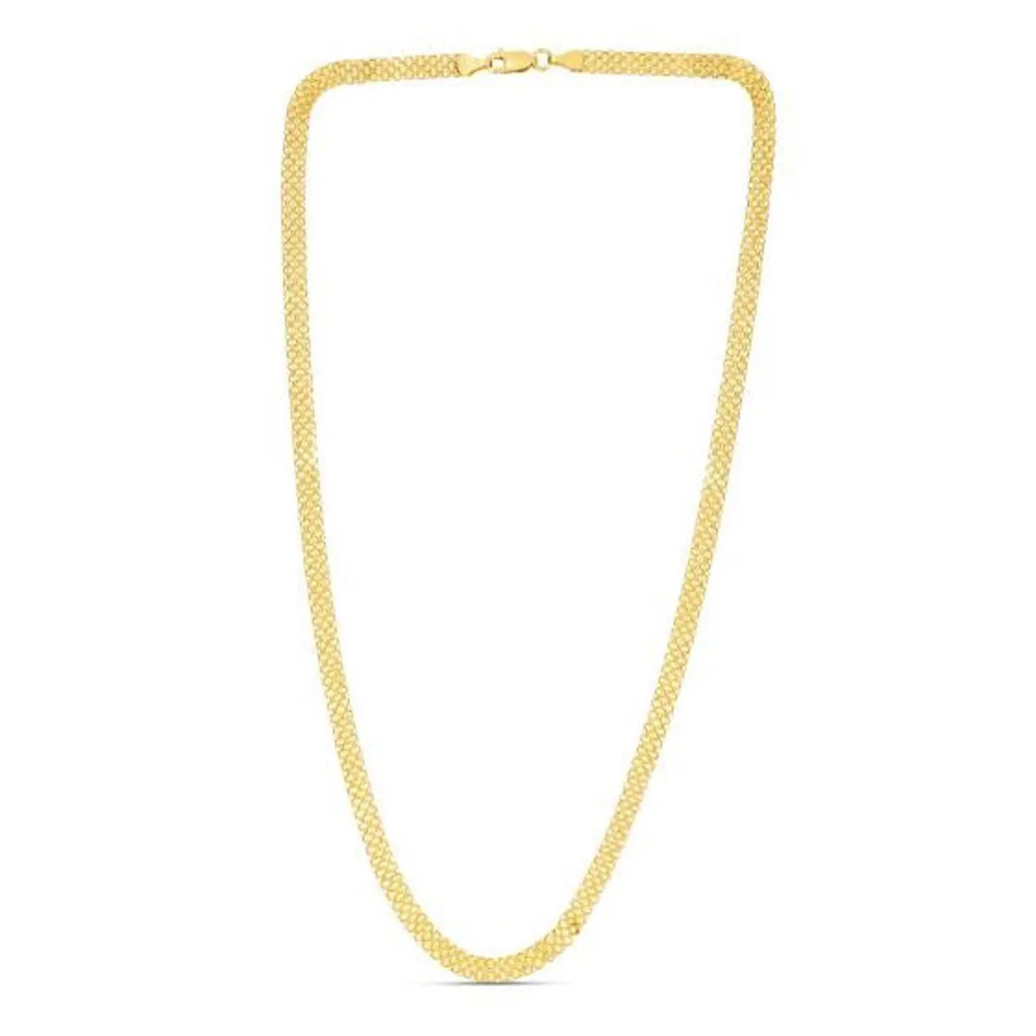 14k Yellow Gold Bismark Chain (4.70 mm) RCJ Chains  CELESTIA LUXE JEWELLERS