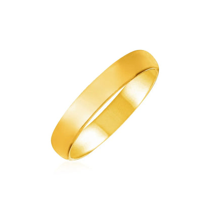 14k Yellow Gold Comfort Fit Wedding Band(4.00 mm) RCJ Rings  CELESTIA LUXE JEWELLERS