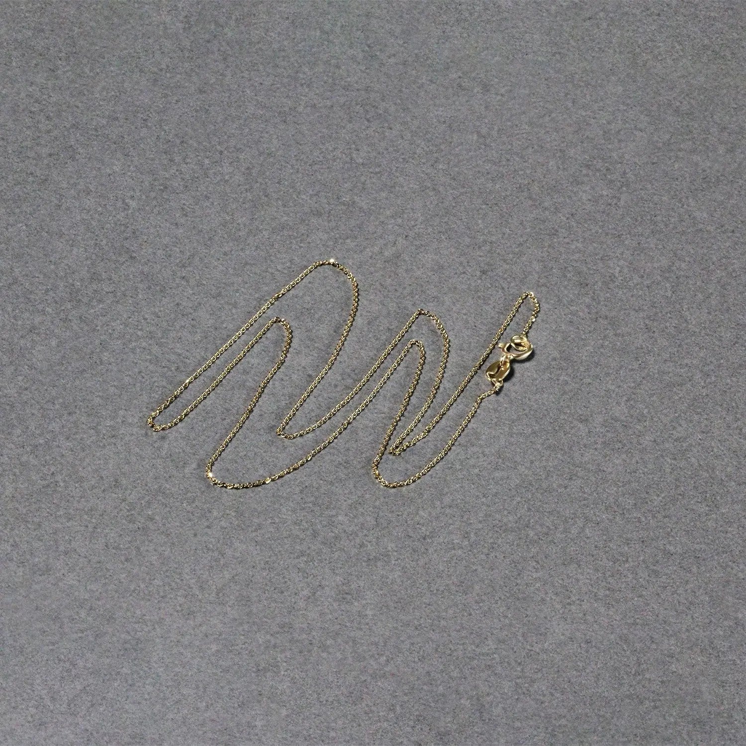14k Yellow Gold Diamond Cut Cable Link Chain (0.68 mm) RCJ Chains  CELESTIA LUXE JEWELLERS