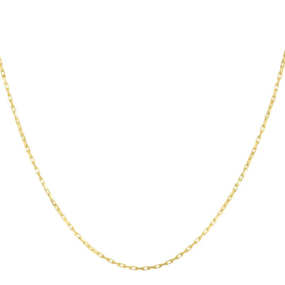 14k Yellow Gold French Cable Chain (1.3 mm) RCJ Chains  CELESTIA LUXE JEWELLERS