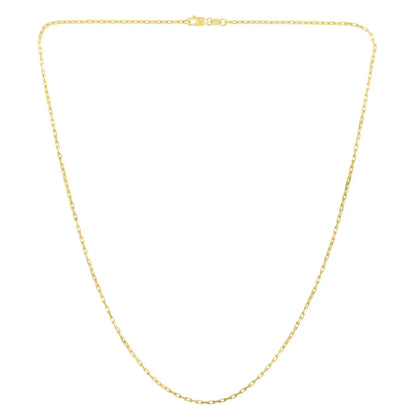 14k Yellow Gold French Cable Chain (1.3 mm) RCJ Chains  CELESTIA LUXE JEWELLERS