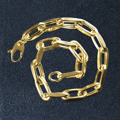 14k Yellow Gold French Cable Link Bracelet  (6.00 mm) RCJ Bracelets  CELESTIA LUXE JEWELLERS