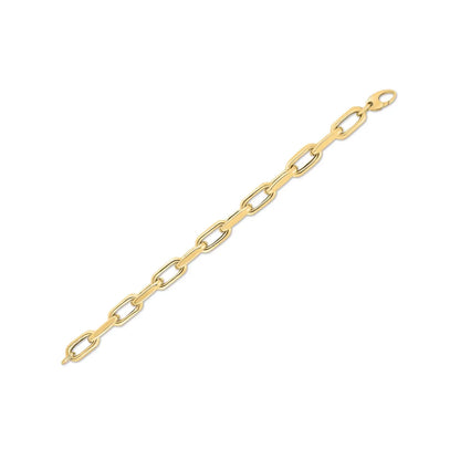 14k Yellow Gold French Cable Link Bracelet  (9.00 mm) RCJ Bracelets  CELESTIA LUXE JEWELLERS