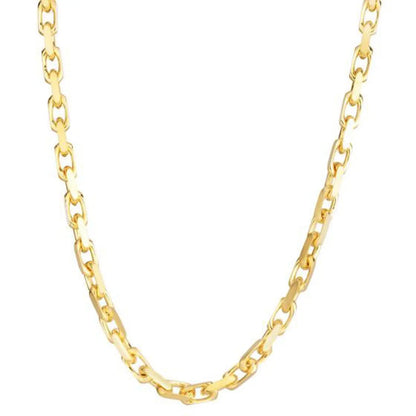 14k Yellow Gold French Cable Link Chain (4.80 mm) RCJ Chains  CELESTIA LUXE JEWELLERS