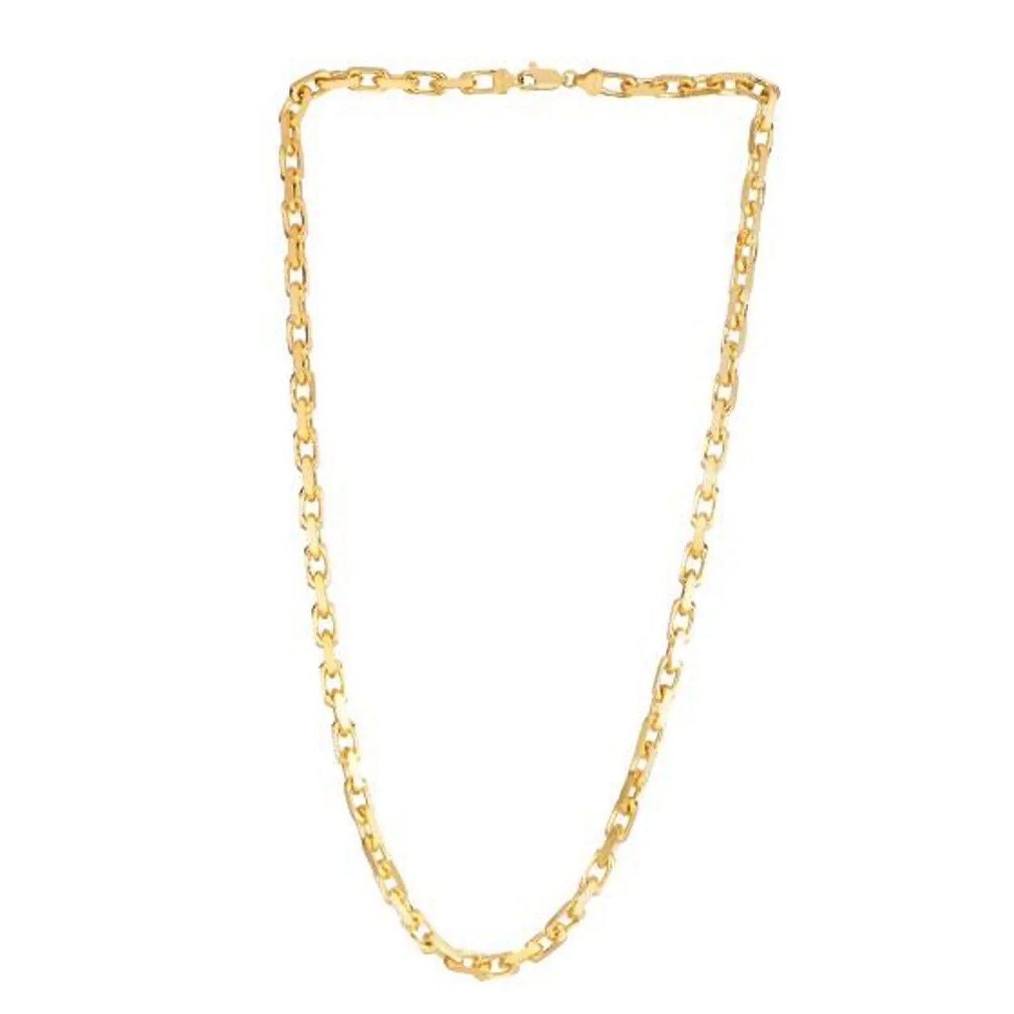 14k Yellow Gold French Cable Link Chain (4.80 mm) RCJ Chains  CELESTIA LUXE JEWELLERS