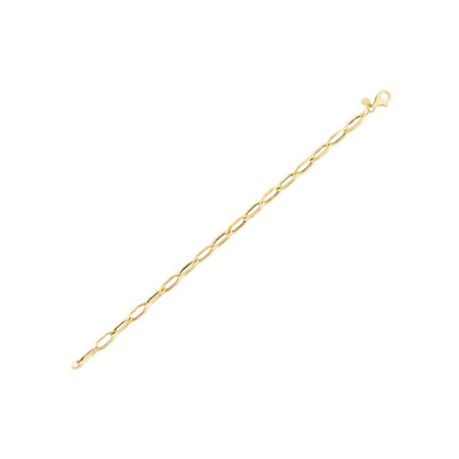 14k Yellow Gold La Goccia Link Bracelet (5.00 mm) RCJ Bracelets  CELESTIA LUXE JEWELLERS