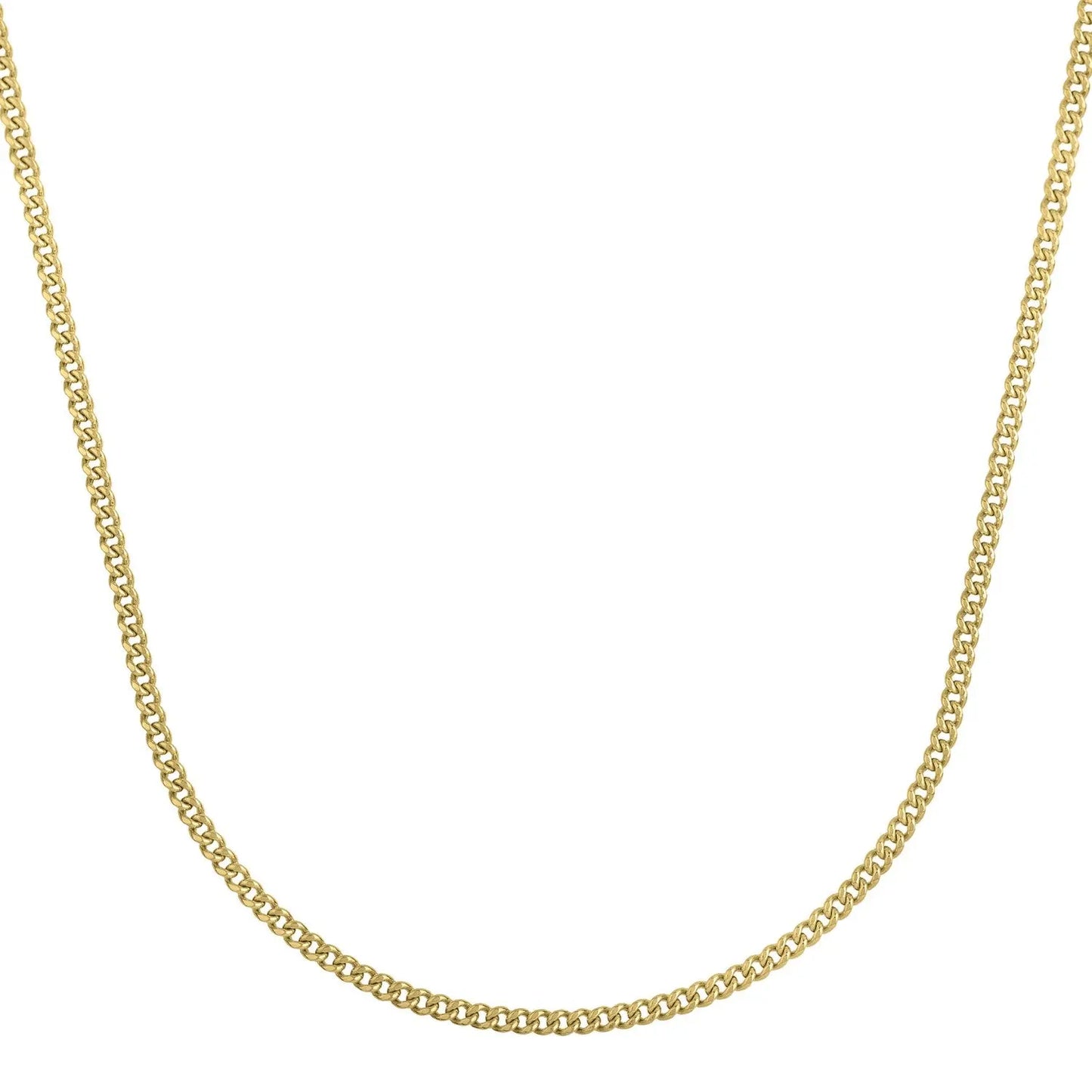 14k Yellow Gold Light Gourmette Chain (2.80 mm) RCJ Chains  CELESTIA LUXE JEWELLERS