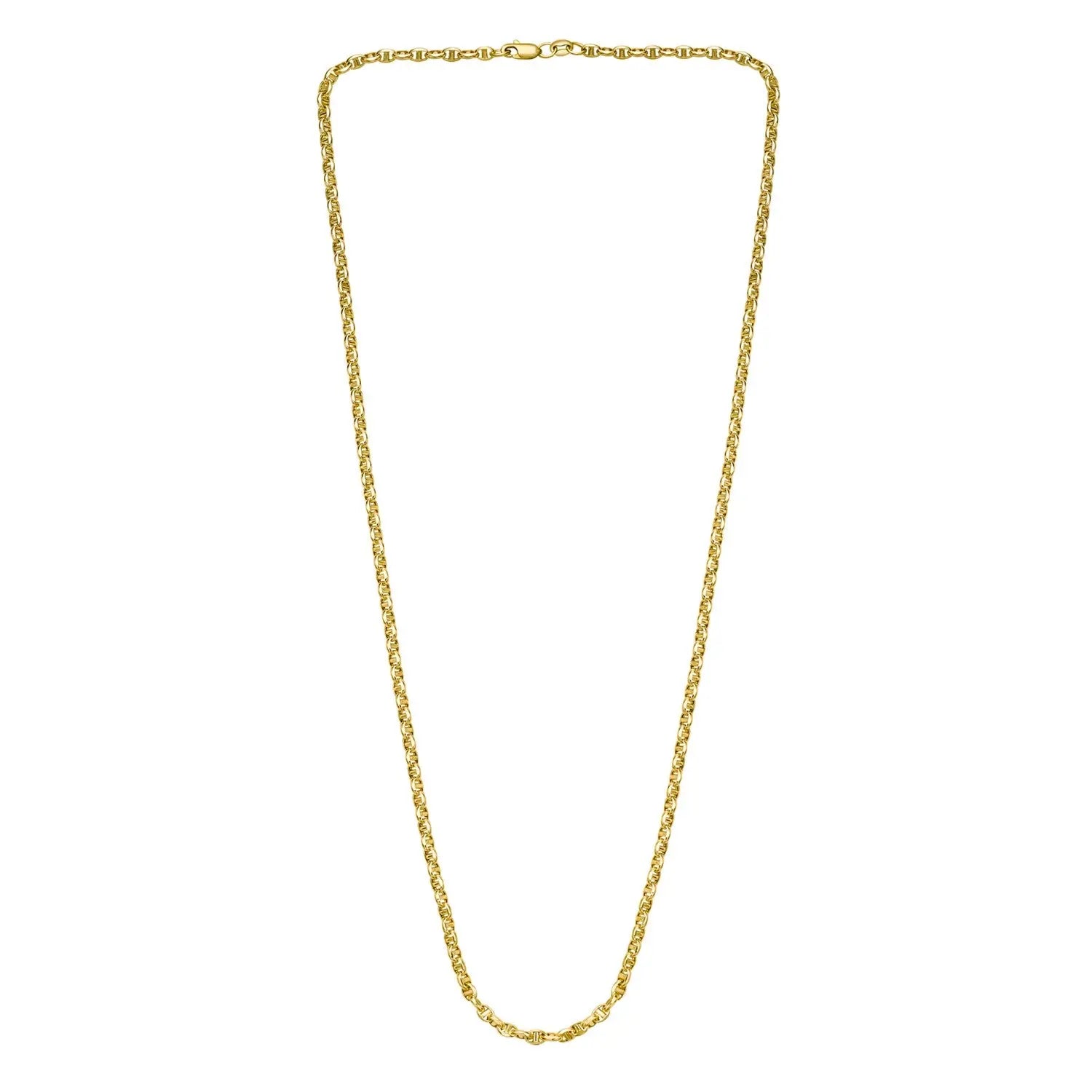 14k Yellow Gold Lite Anchor Chain (3.00 mm) RCJ Chains  CELESTIA LUXE JEWELLERS