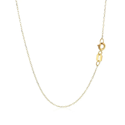 14k Yellow Gold Necklace with Cat Symbol in Mother of Pearl RCJ Necklaces  CELESTIA LUXE JEWELLERS