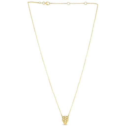 14k Yellow Gold Panther Head Necklace RCJ Necklaces  CELESTIA LUXE JEWELLERS