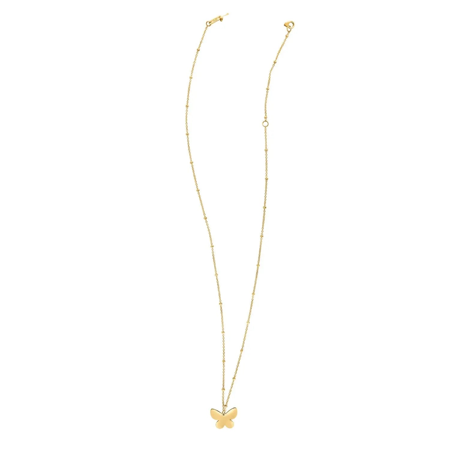 14k Yellow Gold Ppillon Butterfly Necklace RCJ Necklaces  CELESTIA LUXE JEWELLERS