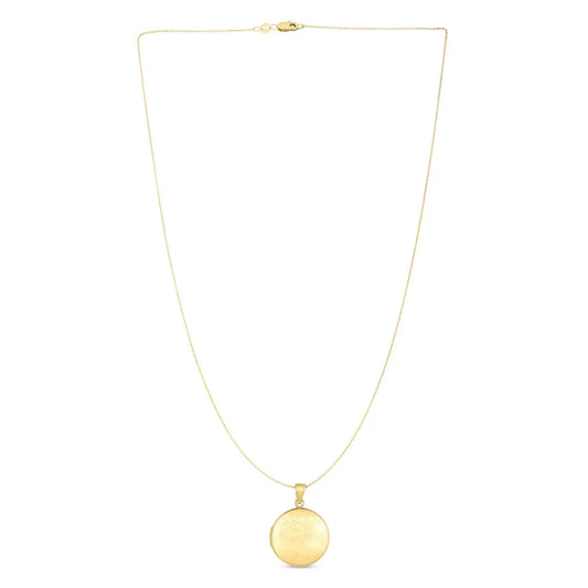 14k Yellow Gold Tree of Life Locket Necklace RCJ Necklaces  CELESTIA LUXE JEWELLERS