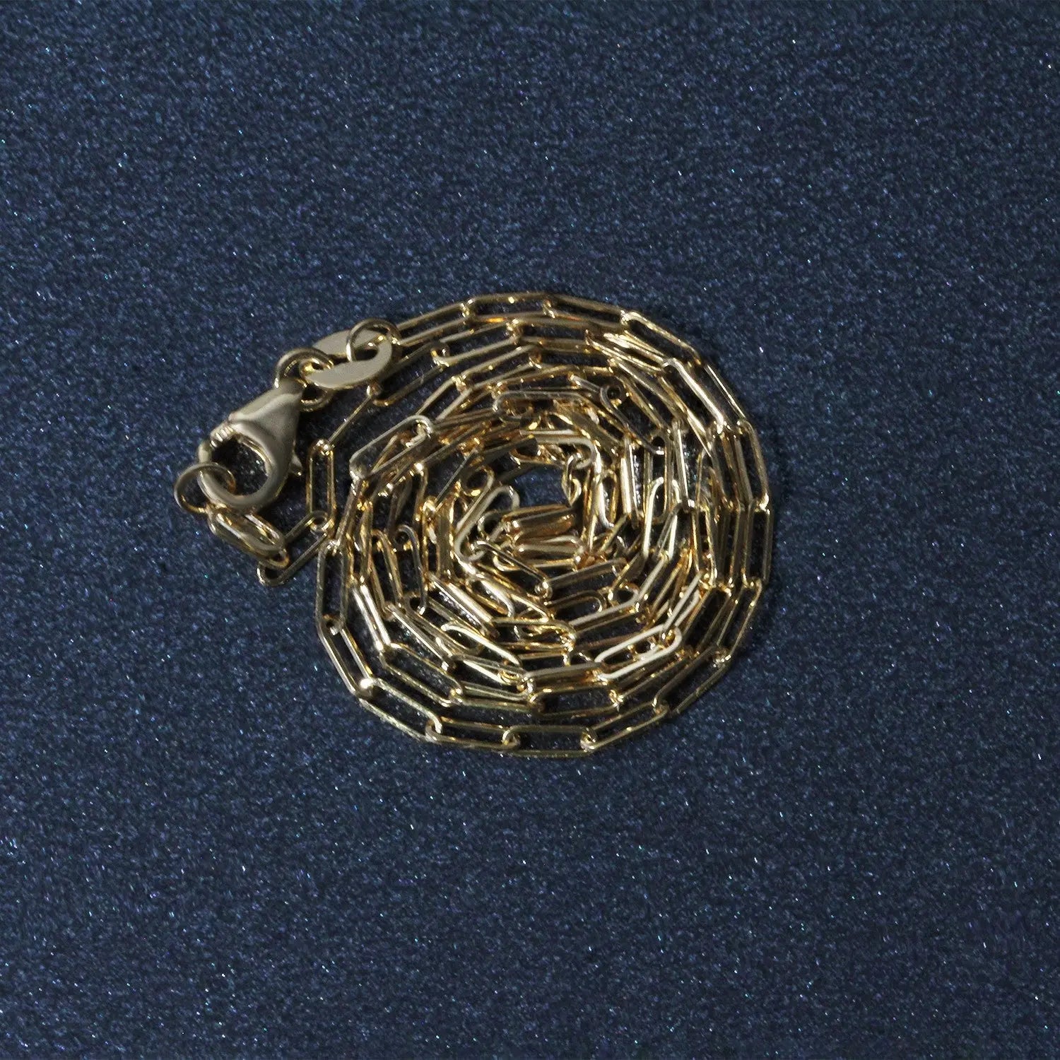 18K Yellow Gold Fine Paperclip Chain (1.50 mm) RCJ Chains  CELESTIA LUXE JEWELLERS