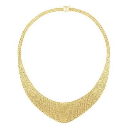 Cleopatra Gratuated Necklace in 14K Yellow Gold RCJ Necklaces  CELESTIA LUXE JEWELLERS