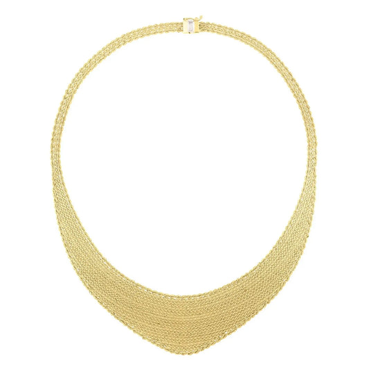Cleopatra Gratuated Necklace in 14K Yellow Gold RCJ Necklaces  CELESTIA LUXE JEWELLERS