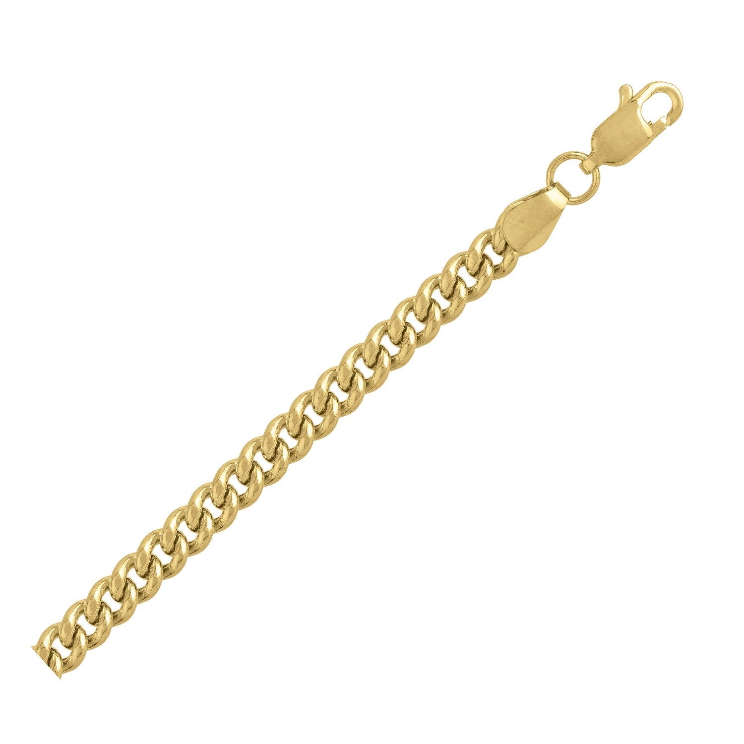14k Yellow Gold Light Gourmette Chain (4.10 mm) RCJ Chains  CELESTIA LUXE JEWELLERS