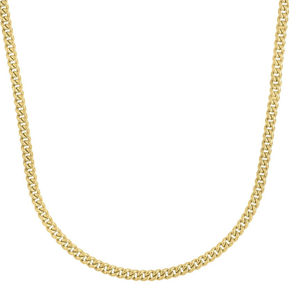 14k Yellow Gold Light Gourmette Chain (4.10 mm) RCJ Chains  CELESTIA LUXE JEWELLERS
